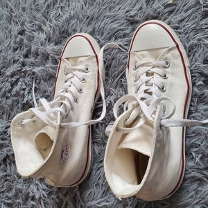 White High Top Converse